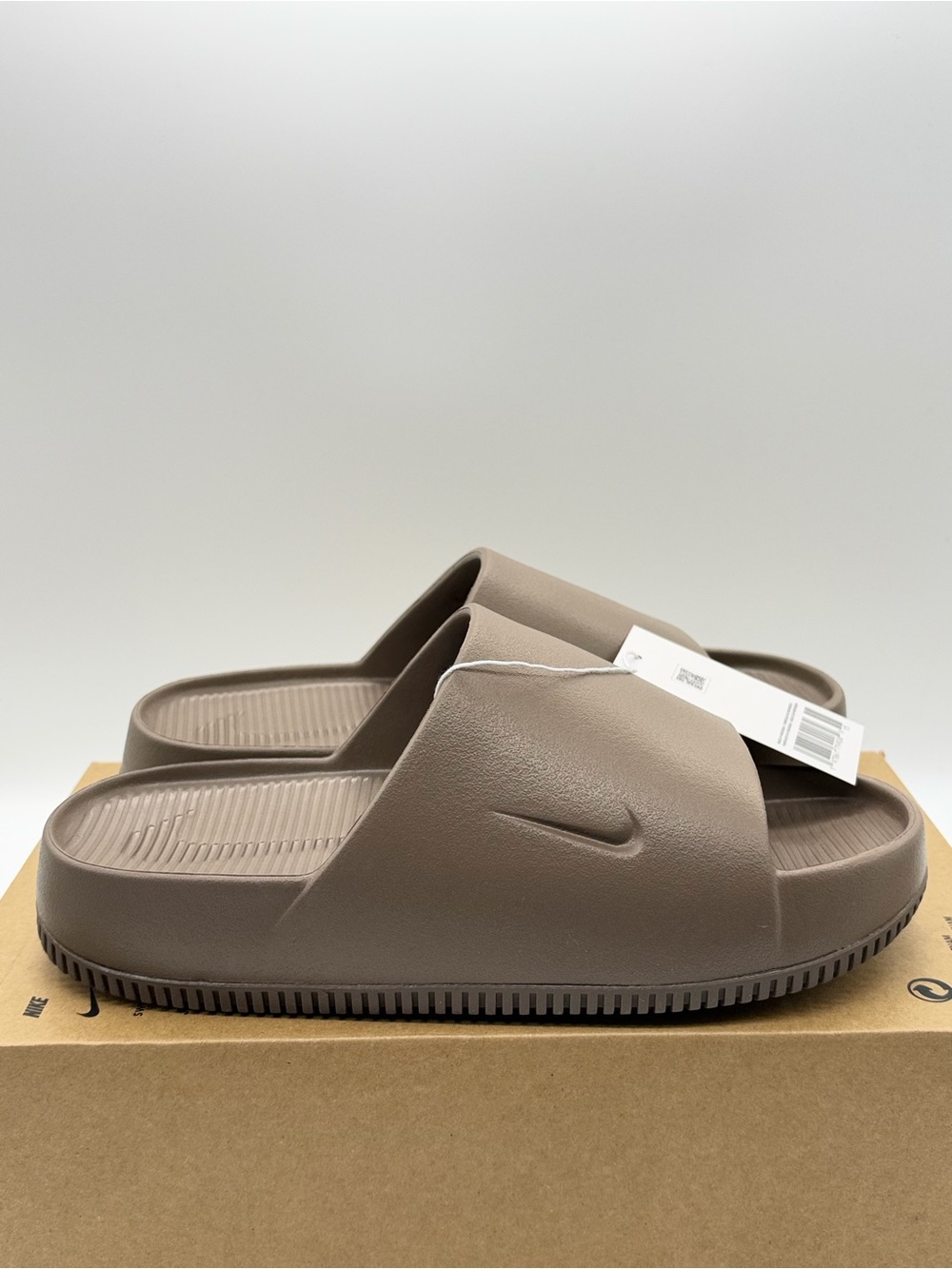 Nike Calm Slide Mink Brown DX4816-203 Women’s Size 9